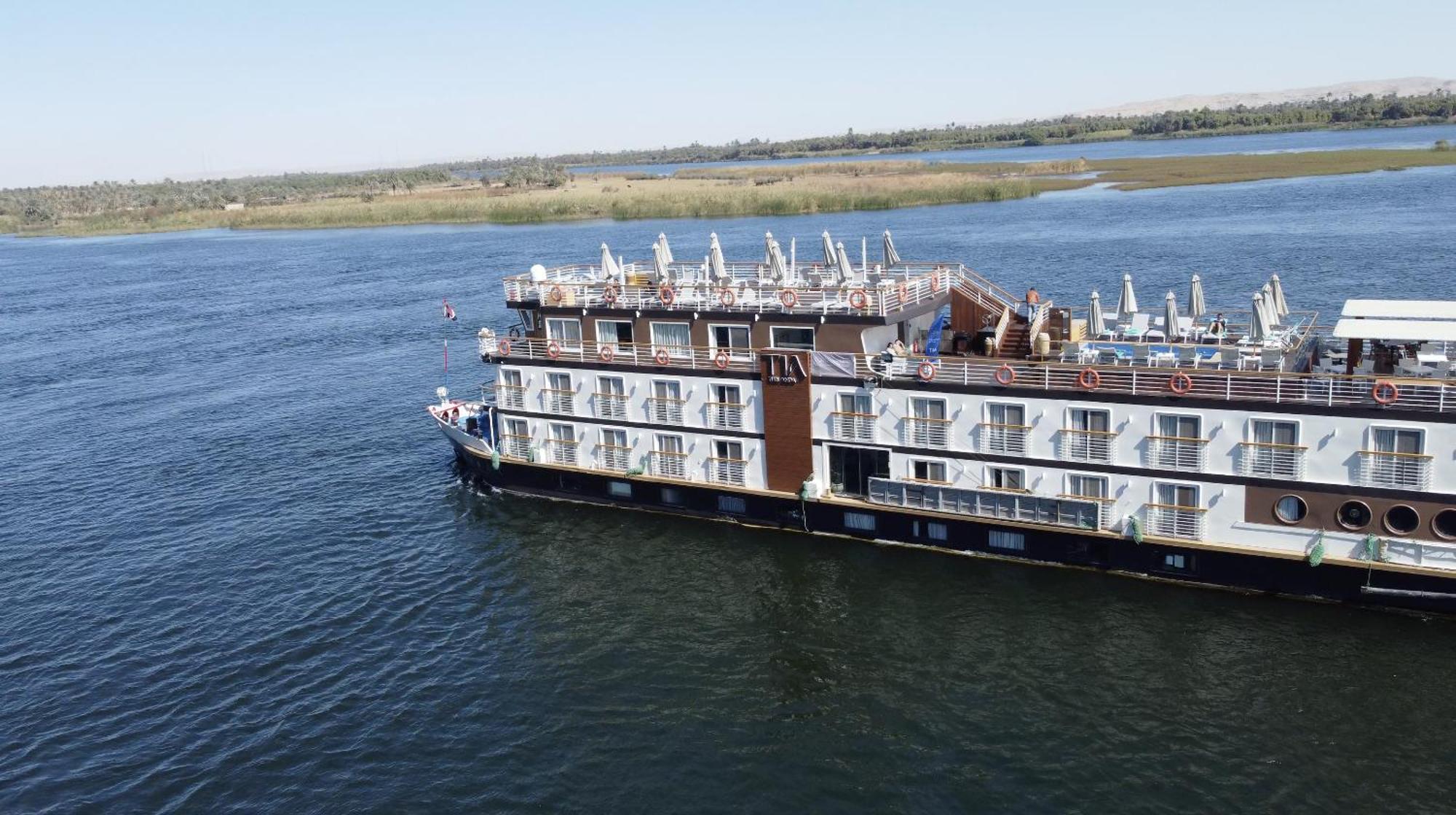 Tia Boutique Nile Cruise - Every Monday From Luxor For 04 & 07 Nights - Every Friday From Aswan For 03 & 07 Nights Экстерьер фото